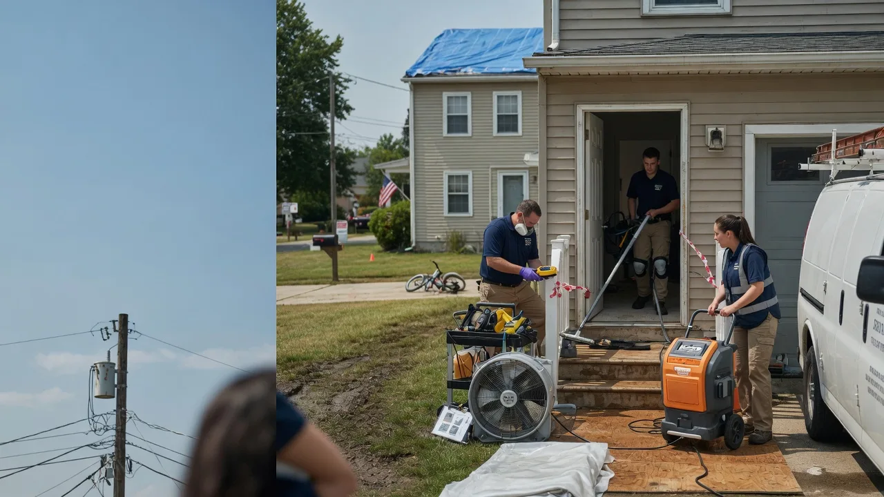 Water Damage Repair in Mascoutah, IL near me
